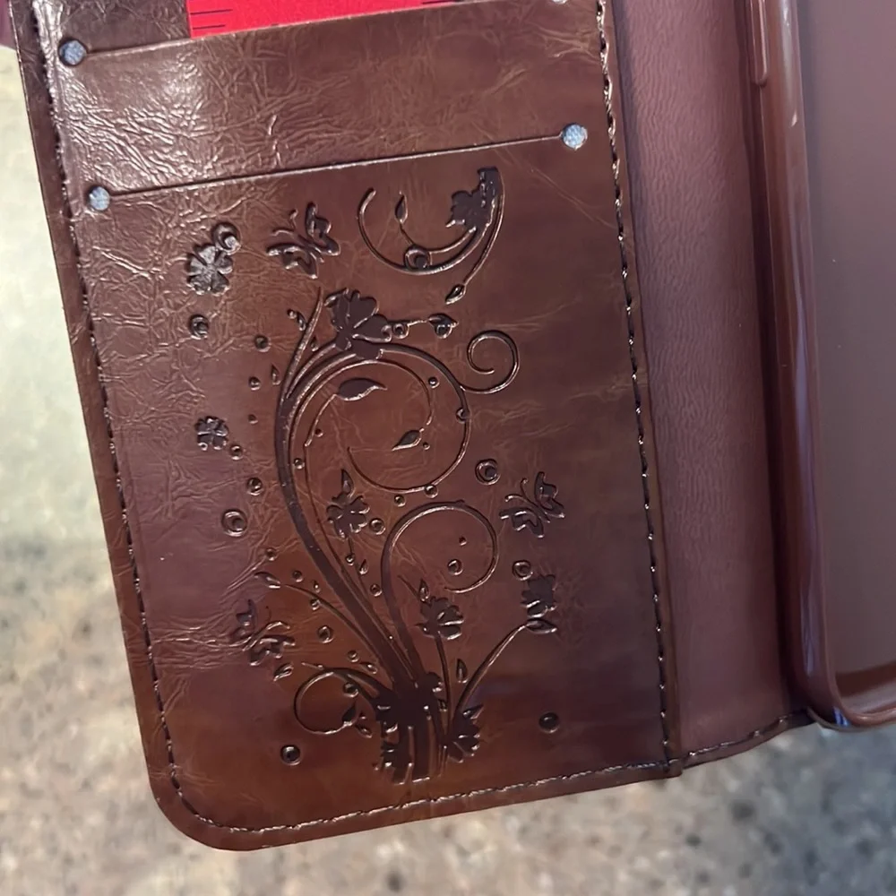 💝 10/$10 💝 iPhone 7 Faux Leather phone/cards case